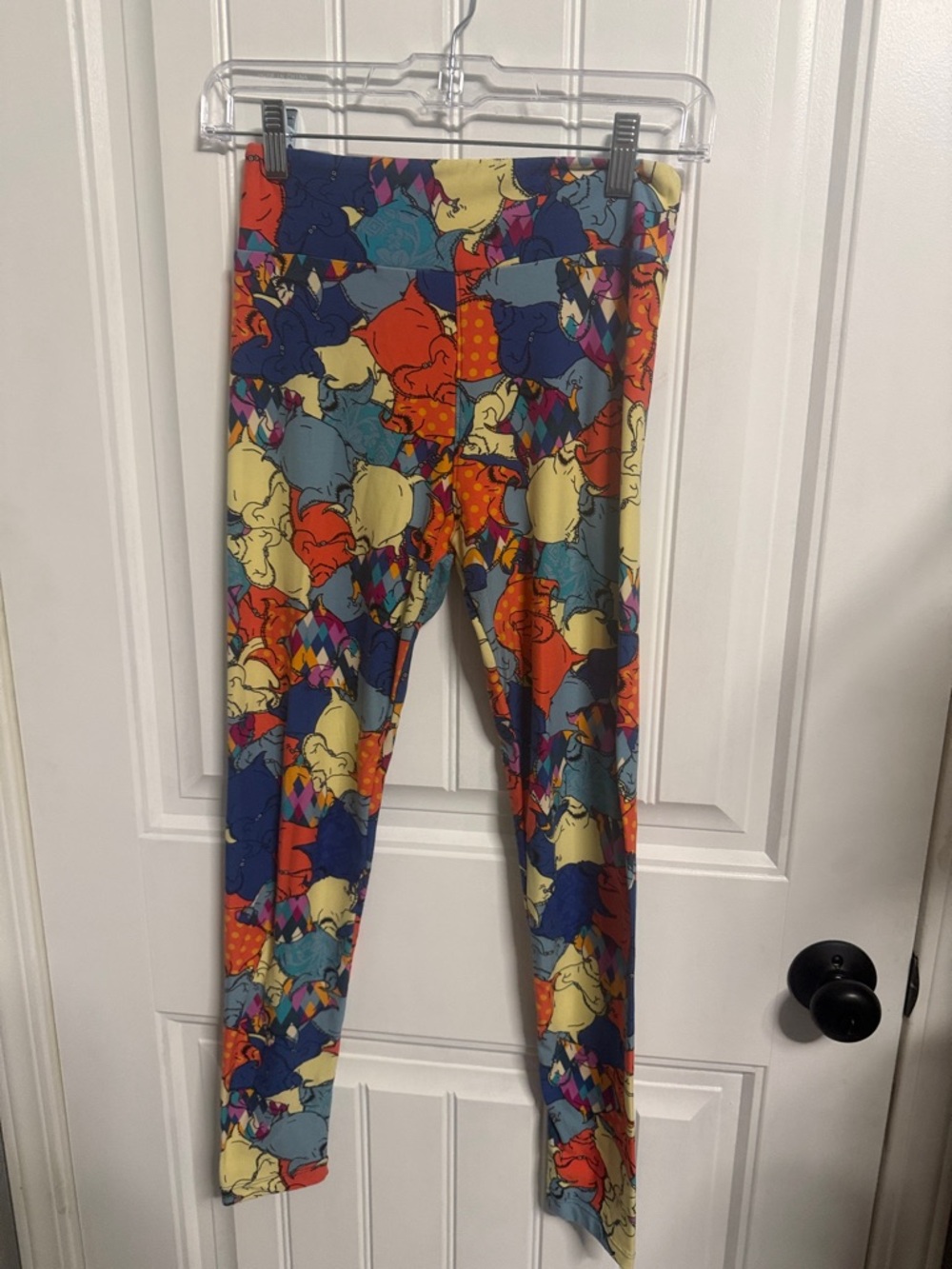 Kids Multicolor Printed Leggings - Vibrant Animal Pattern